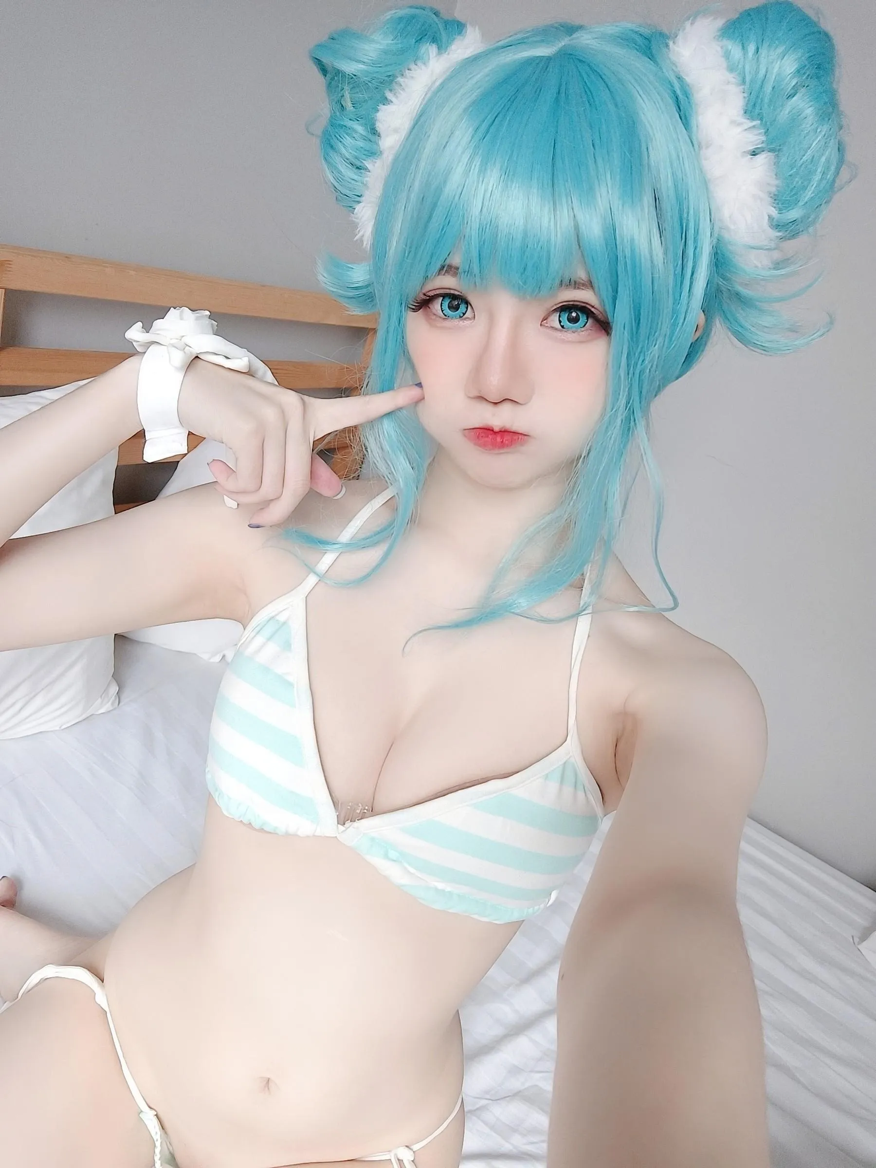 Sally Dorasnow – NO.46 Miku Bikini [39P]插图4